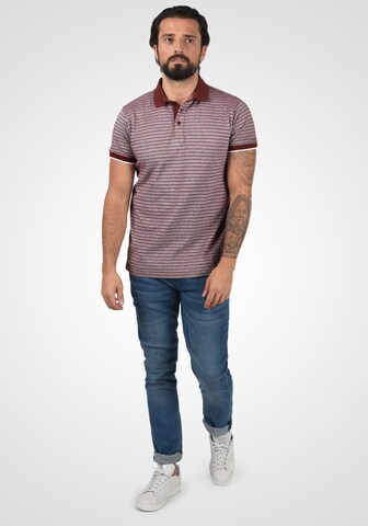 !Solid Poloshirt 'Pantelis' in Rot