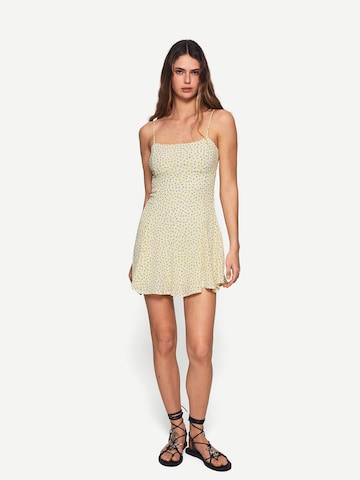 Bershka Nyári ruhák - sárga: elől