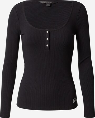 GUESS Shirt 'Karlee' in Zwart: voorkant