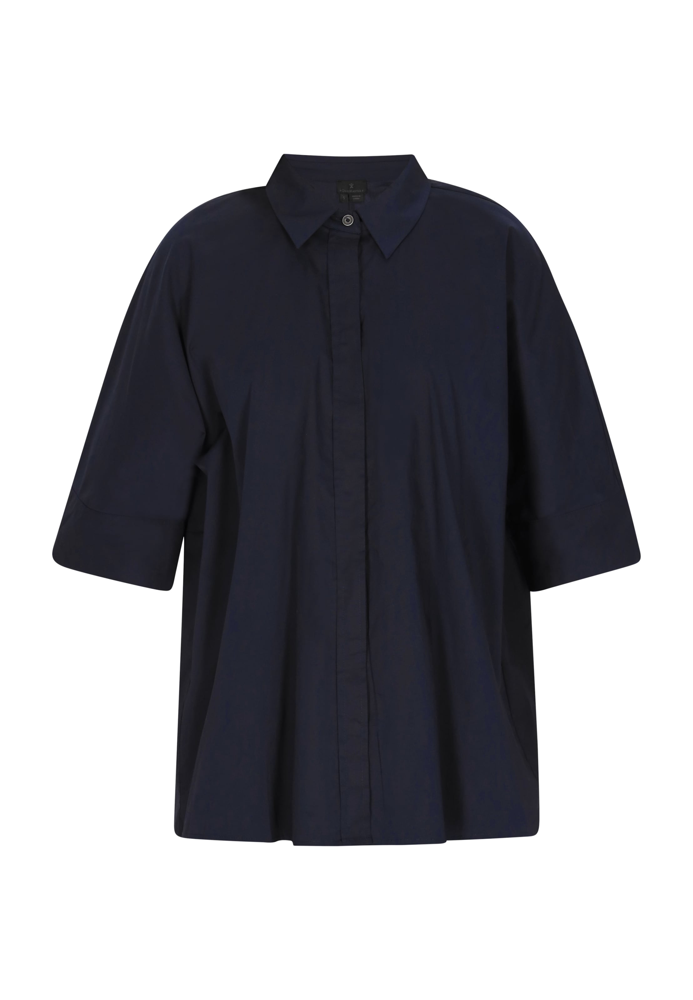 DreiMaster Klassik Blúzka - Modrá: predná strana