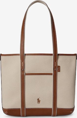 Polo Ralph Lauren Shopper in Beige: Vorderseite