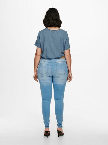 Skinny Jean 'Augusta' ONLY Carmakoma en bleu