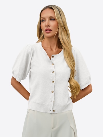 Imily Bela Kardigan w kolorze biały: przód