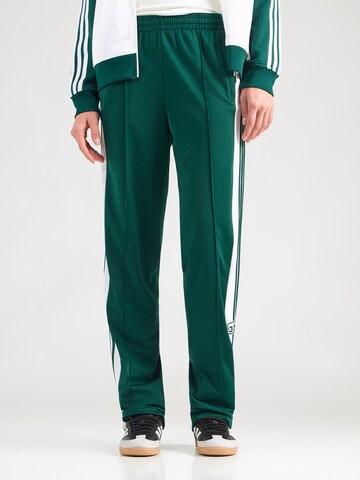 Largi Pantaloni 'ADIBREAK' de la ADIDAS ORIGINALS pe verde: față