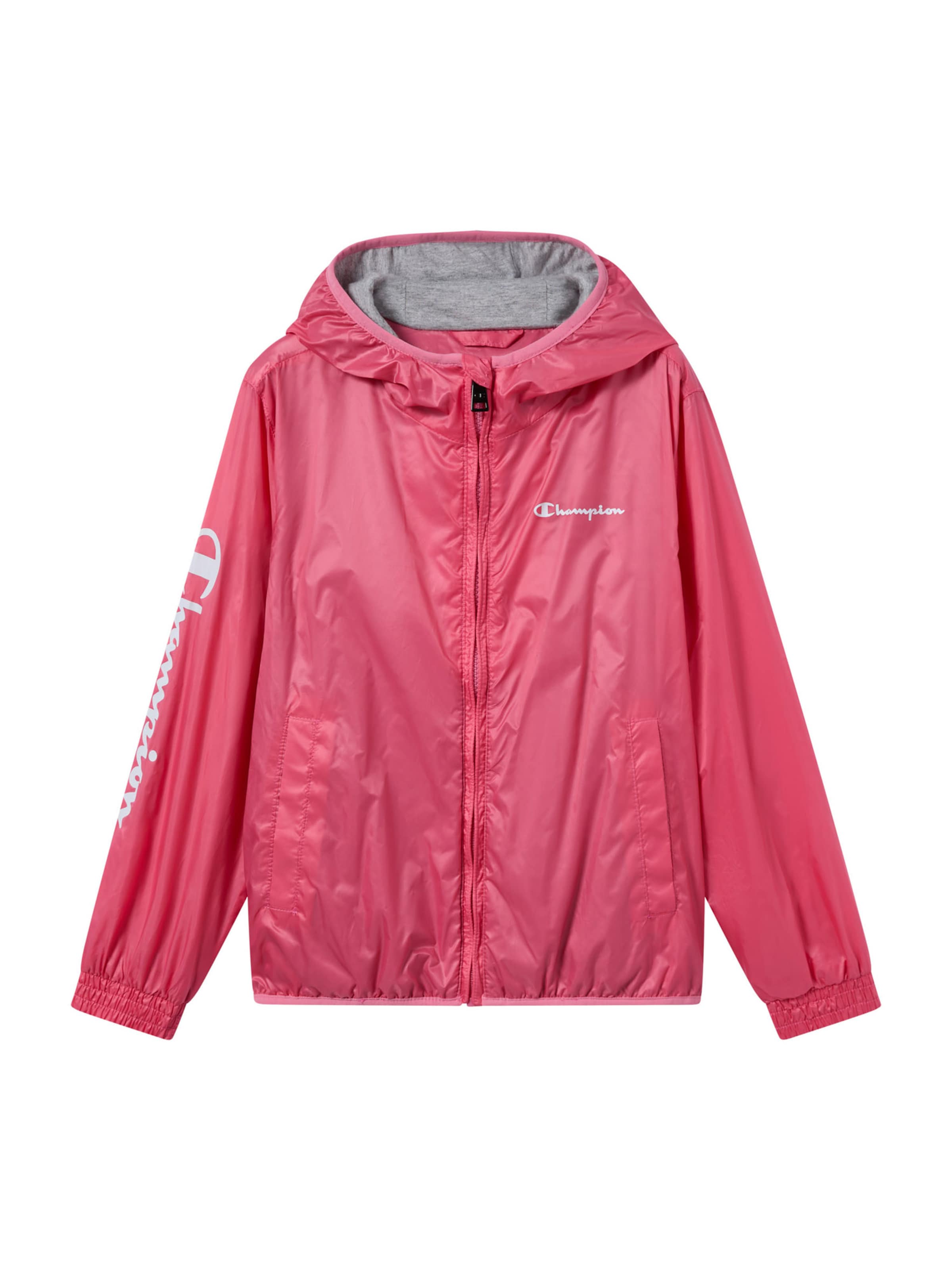 Geacă de primăvară-toamnă de la Champion Authentic Athletic Apparel pe roz: față