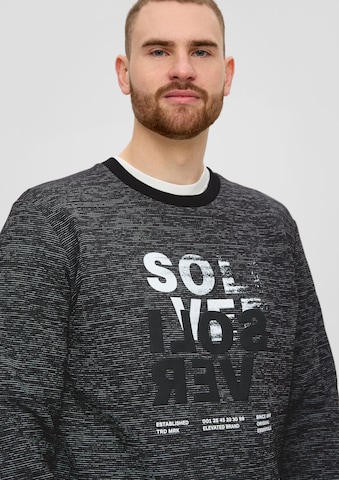 s.Oliver Sweatshirt in Black