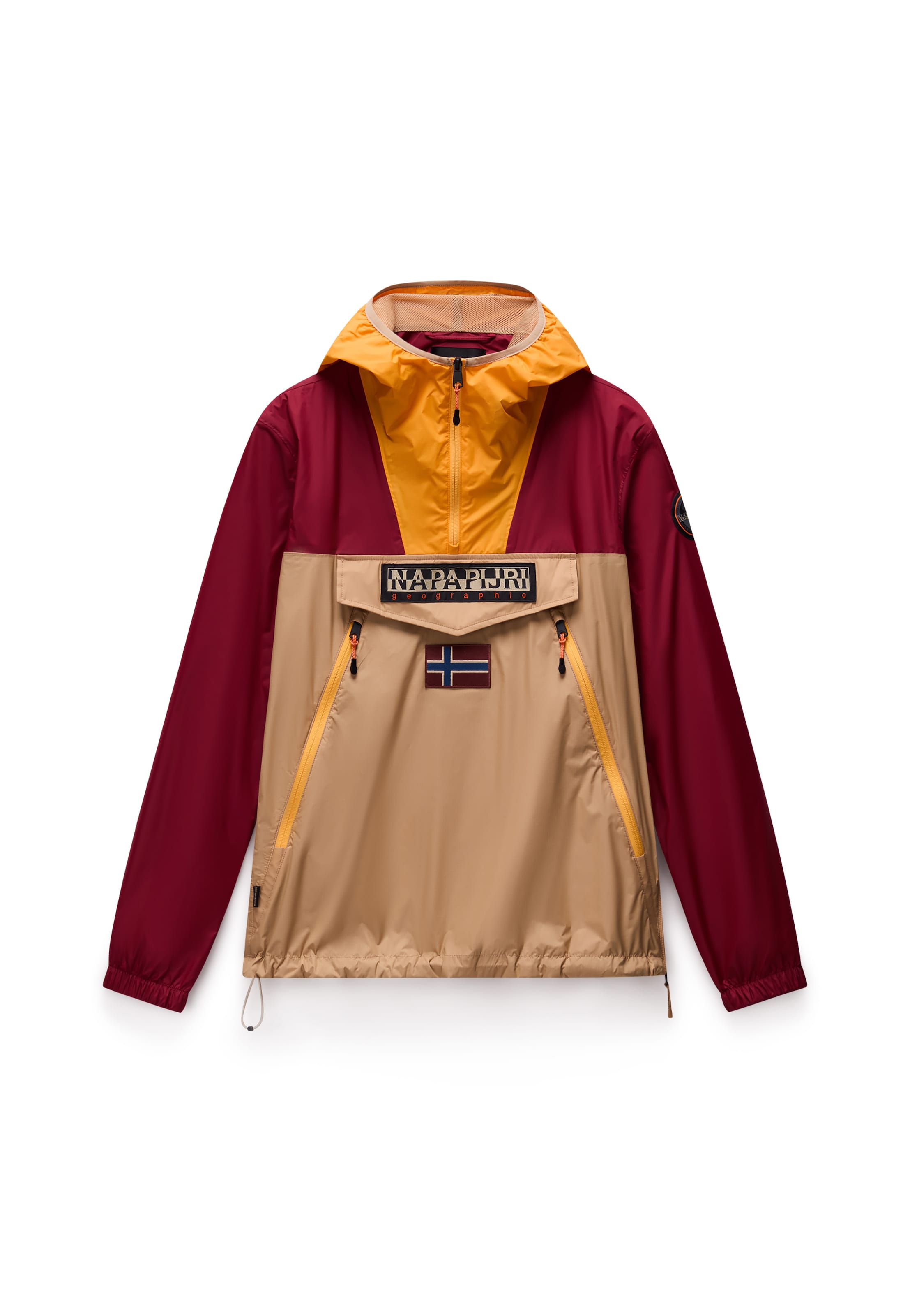 NAPAPIJRI Övergångsjacka 'Rainforest' i röd: framsida