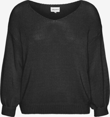 Pull-over oversize 'Milana Cotton' americandreams en noir : devant