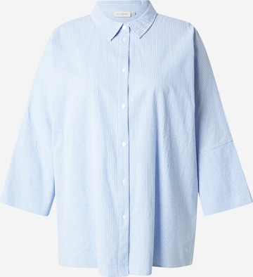 ONLY CarmakomaBluza 'CARAUGUSTA' - plava boja: prednji dio