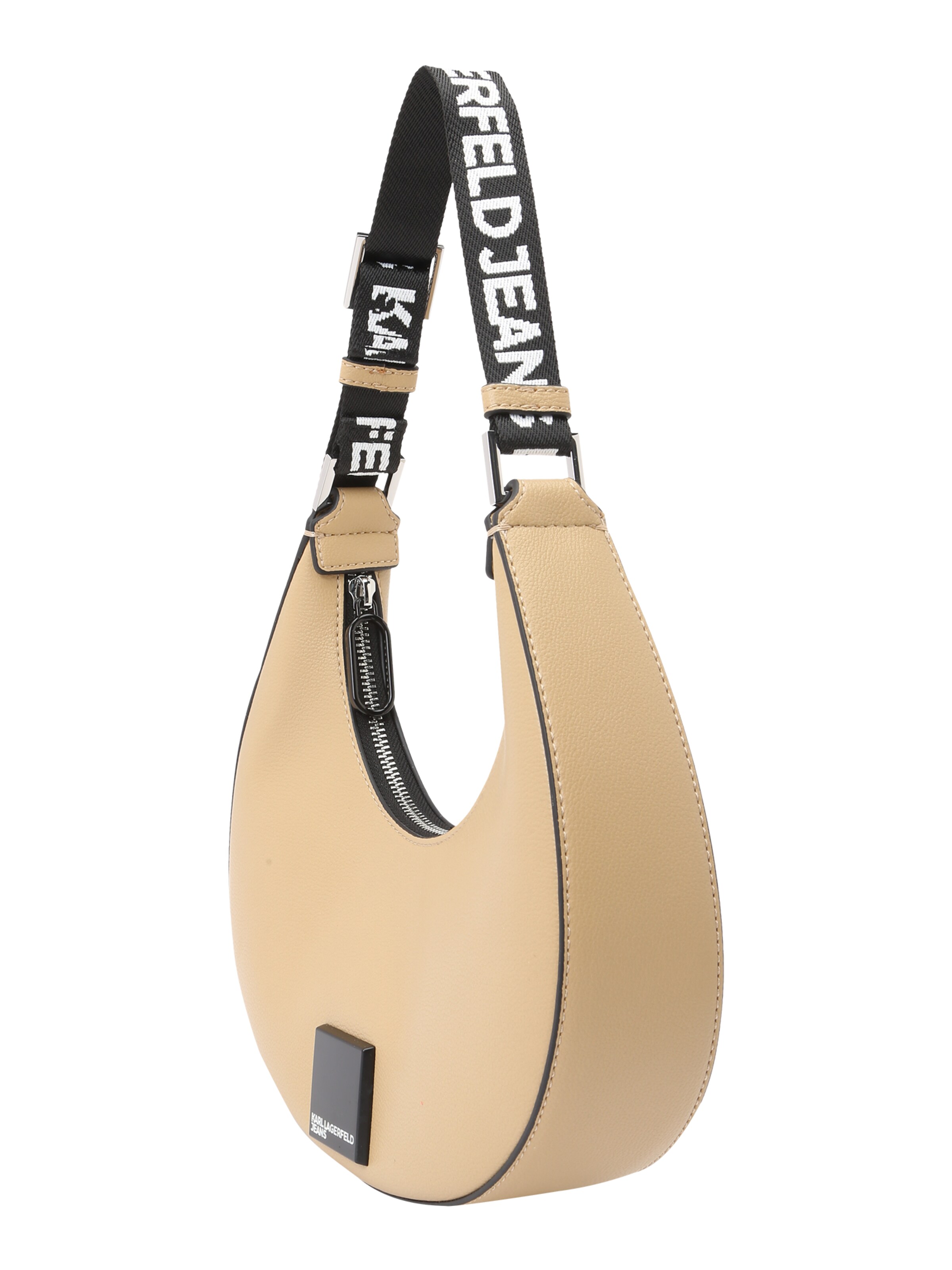 KARL LAGERFELD JEANS Skuldertaske i beige