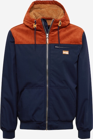 Iriedaily Between-season jacket in Blue: front