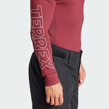 ADIDAS TERREX Performance Shirt 'Xperior' in Red