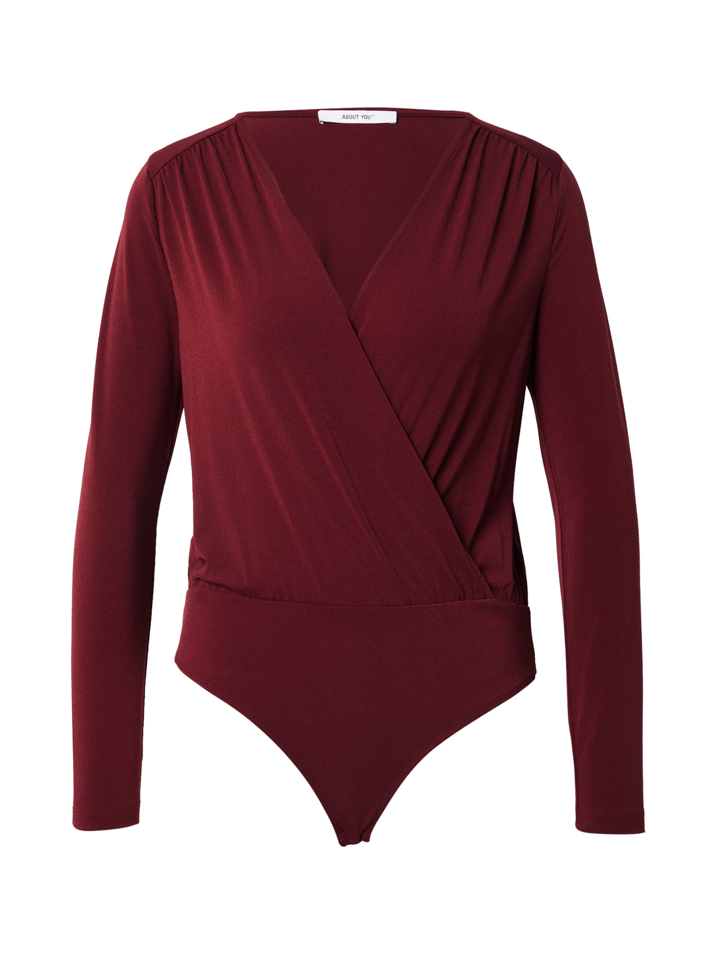 ABOUT YOU Shirt bodysuit 'Dakota' in Red: front