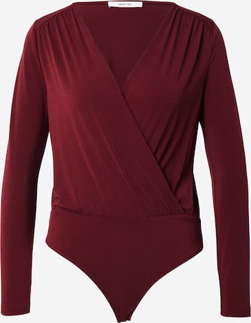 ABOUT YOU Shirt bodysuit 'Dakota' in Red: front