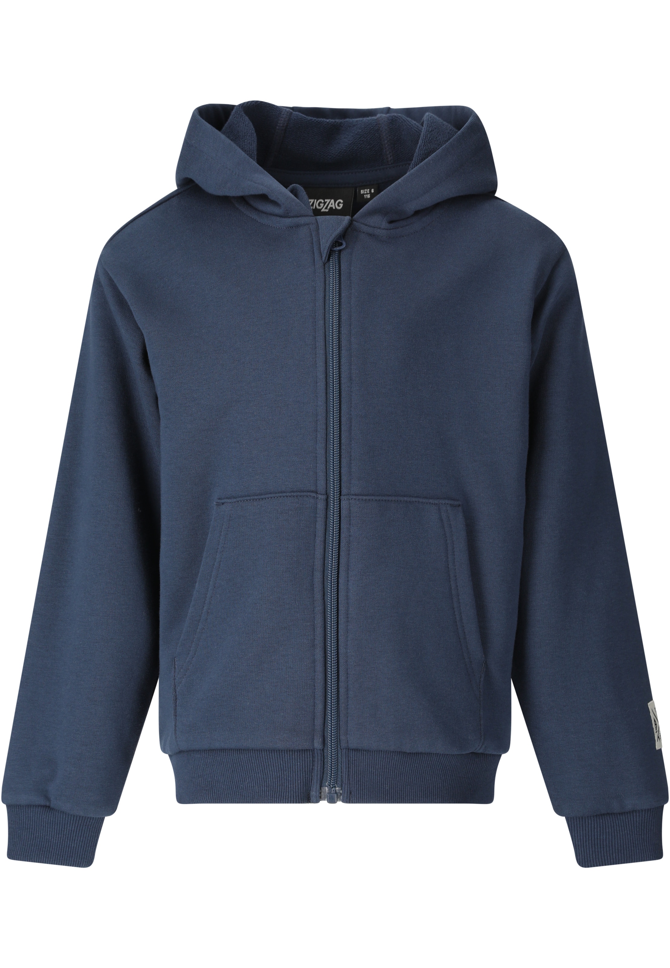 ZigZag Sweatshirt 'Lumix' in blau, Produktansicht