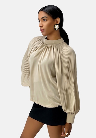 Elara Bluse i beige