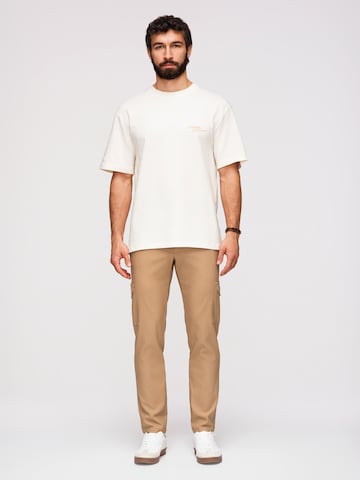 Ombre Regular Cargobroek in Bruin