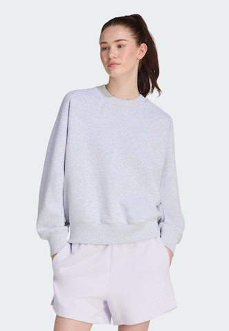 ADIDAS SPORTSWEAR - Camiseta deportiva 'Soft Lux' en gris: frente