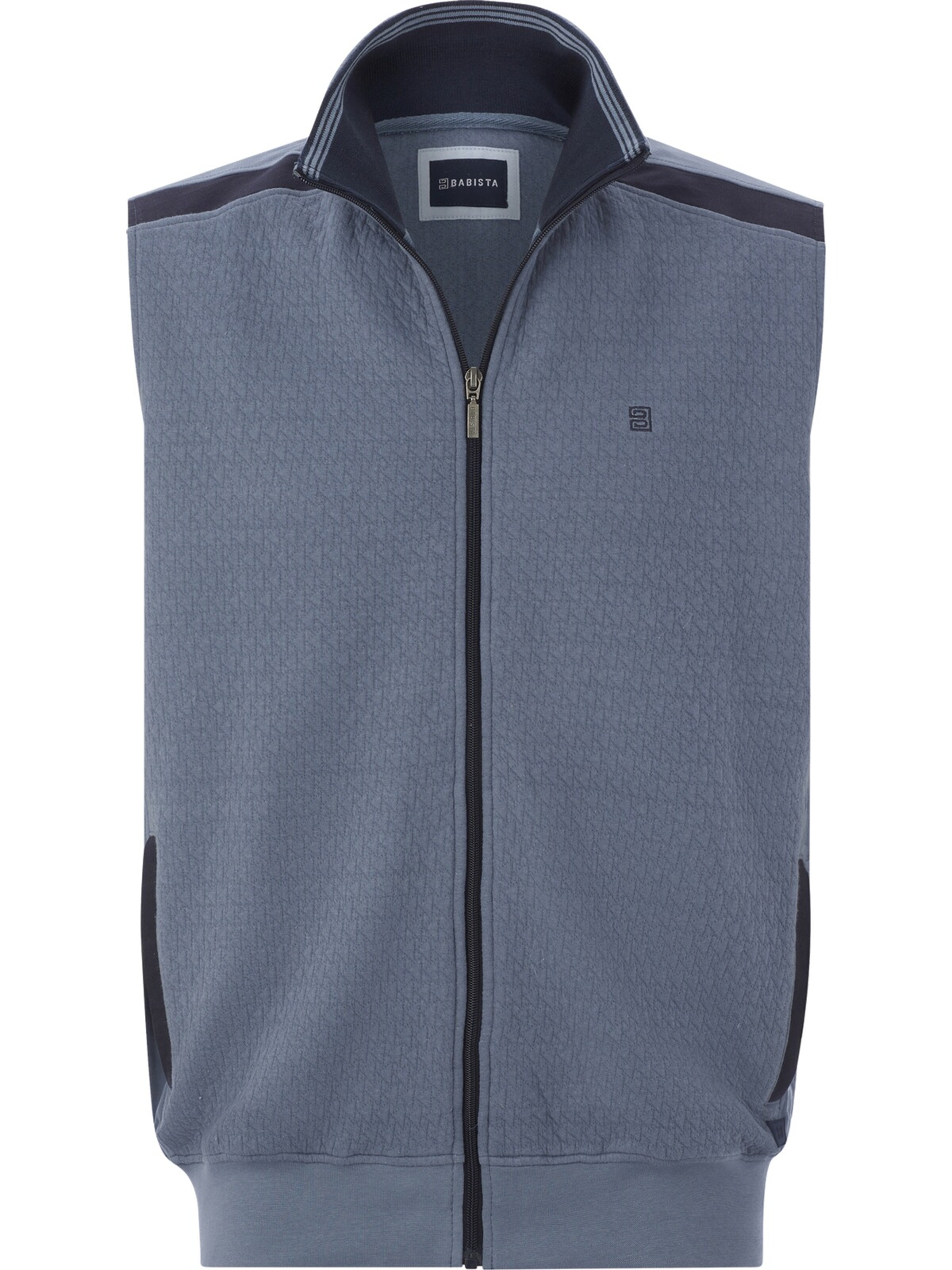 BABISTA Sweatweste ' Gilon ' in Blau: Vorderseite