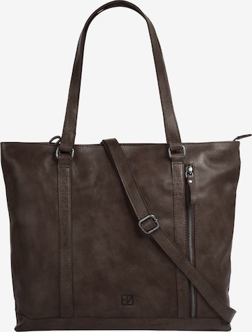 Cabas BODENSCHATZ en marron : devant