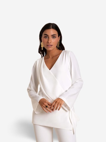 THE-ARE - Chaqueta de entretiempo en blanco