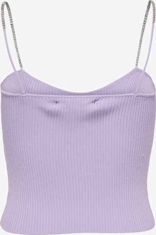 ONLY Knitted Top 'MOON' in Purple