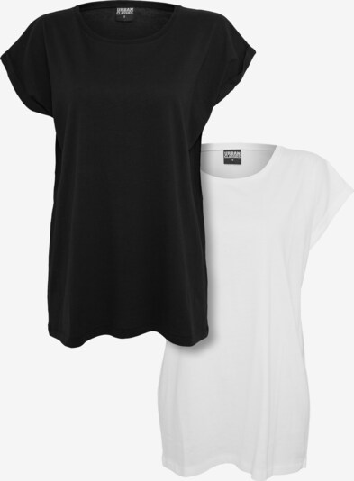 Urban Classics Shirt in Black / White, Item view