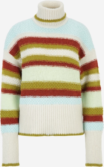 Vero Moda Tall Sweater 'WYNONA' in Beige / Light blue / Reed / Red, Item view