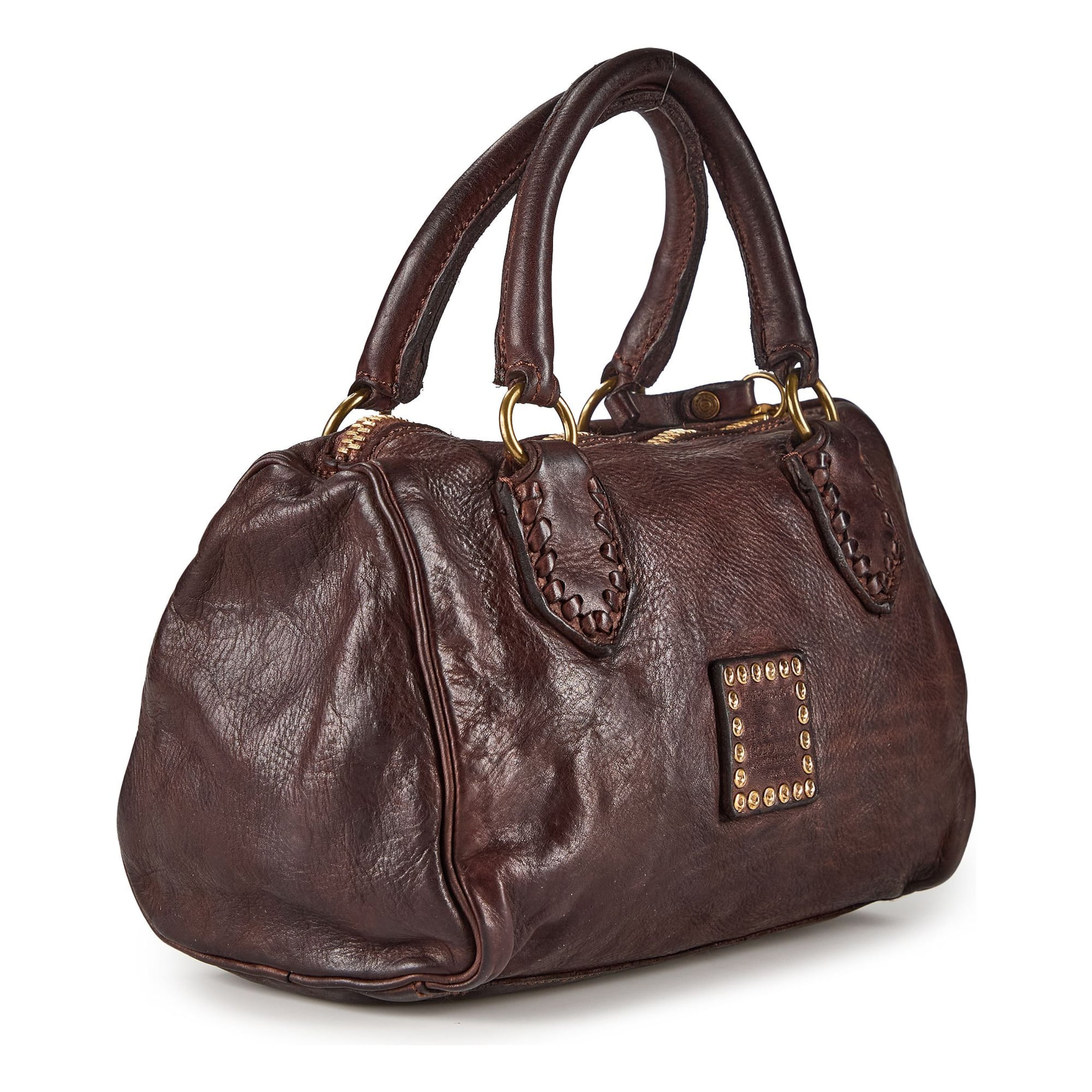 Borsa a mano 'Riccarda' di Campomaggi in marrone