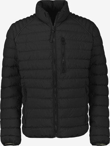 Veste mi-saison LERROS en noir : devant