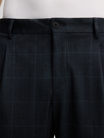 STRELLSON Loosefit Pantalon in Blauw