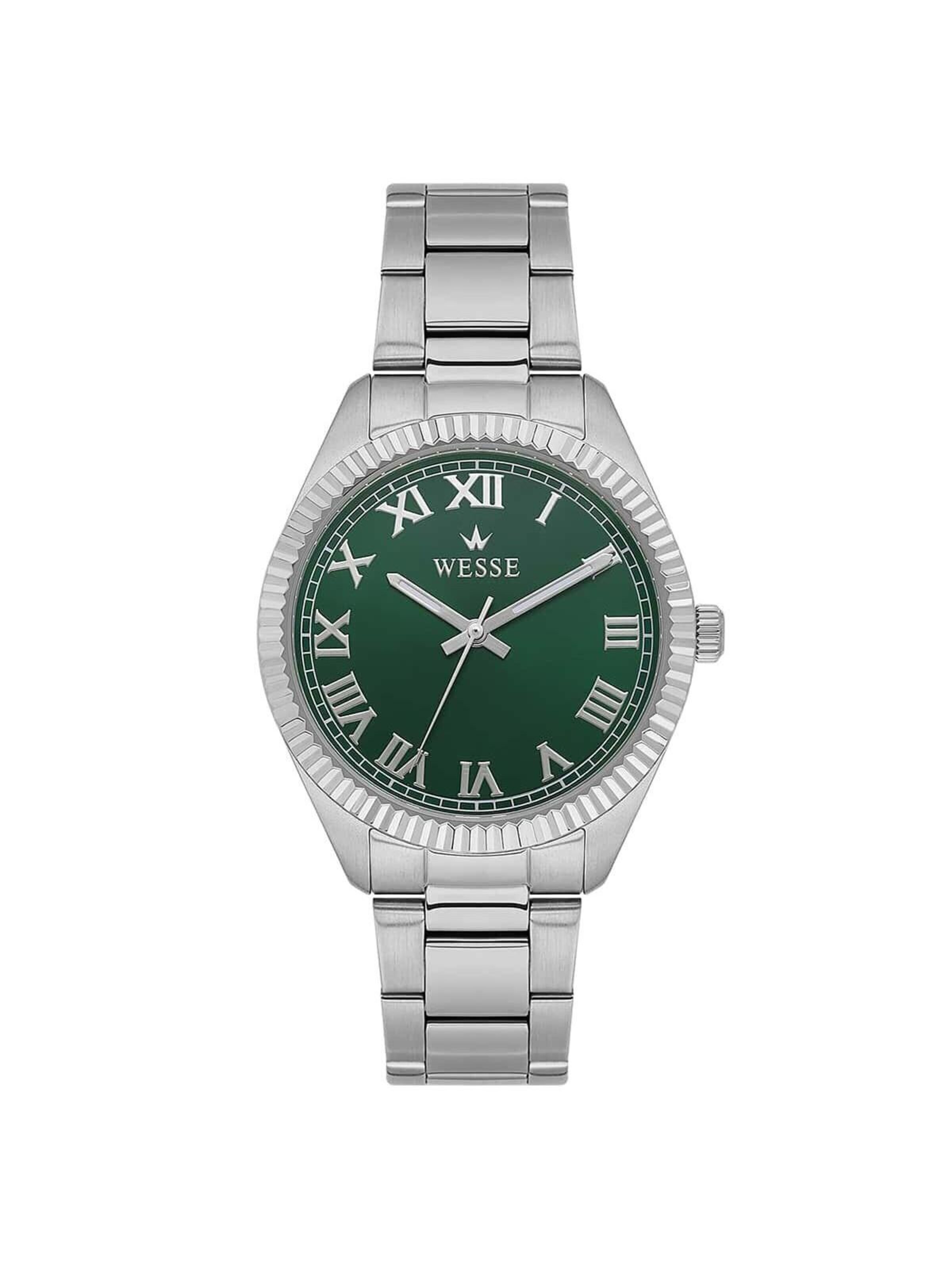 WESSE - Reloj analógico 'WWG208104' en plata: frente