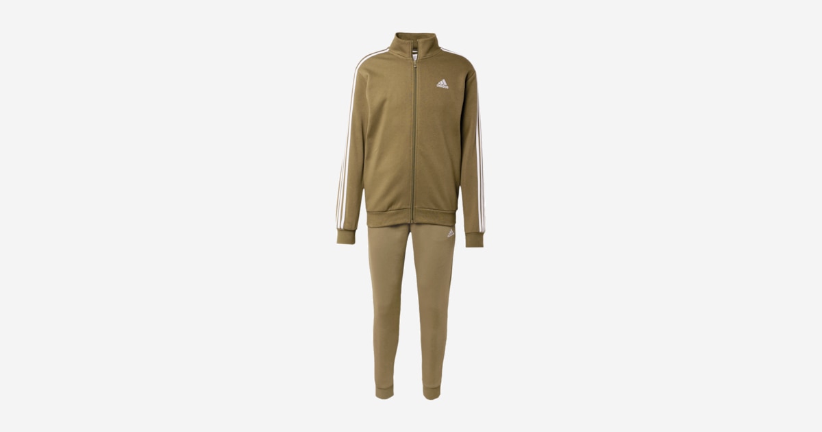 ADIDAS SPORTSWEAR Trainingsanzug in Khaki ABOUT YOU
