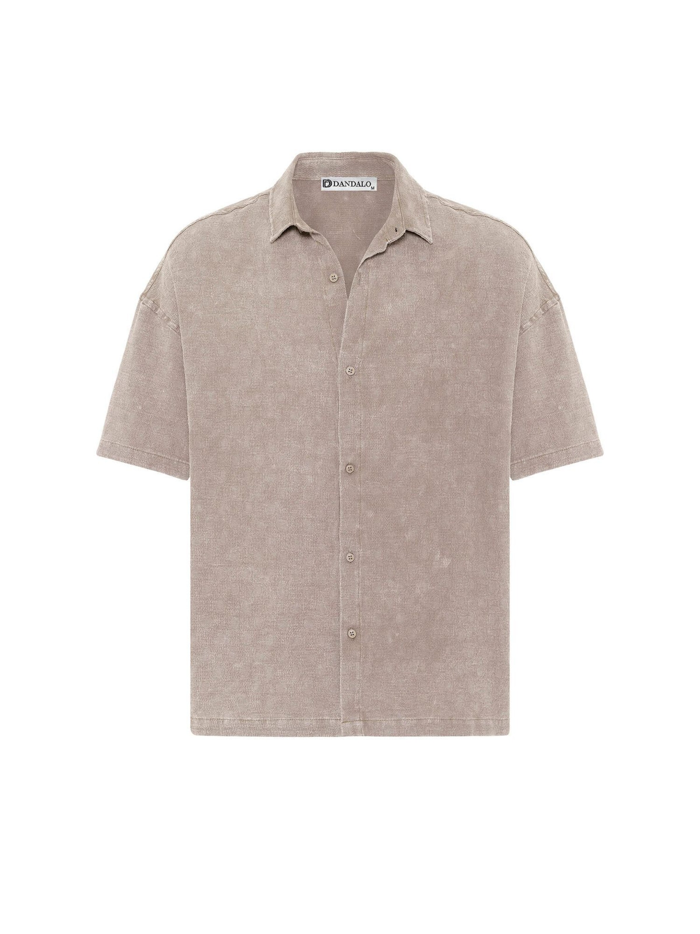 Dandalo Классический крой Рубашка в Бежевый: спереди