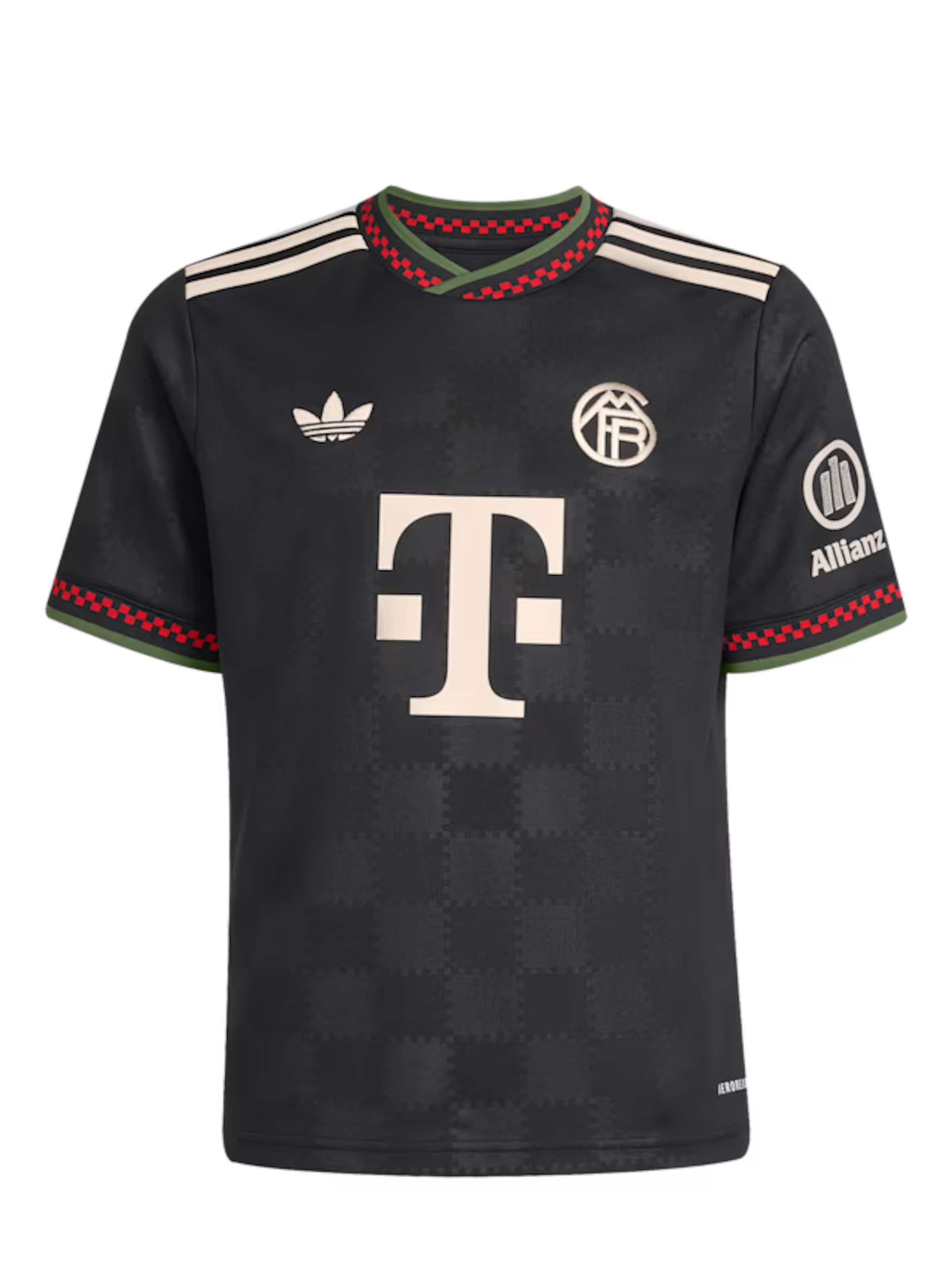 ADIDAS ORIGINALS - Camiseta funcional 'FC Bayern München 25-26 3rd' en negro: frente