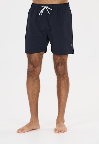 NOU Swimming Trunks 'Eyemouth V2' in Blue: front