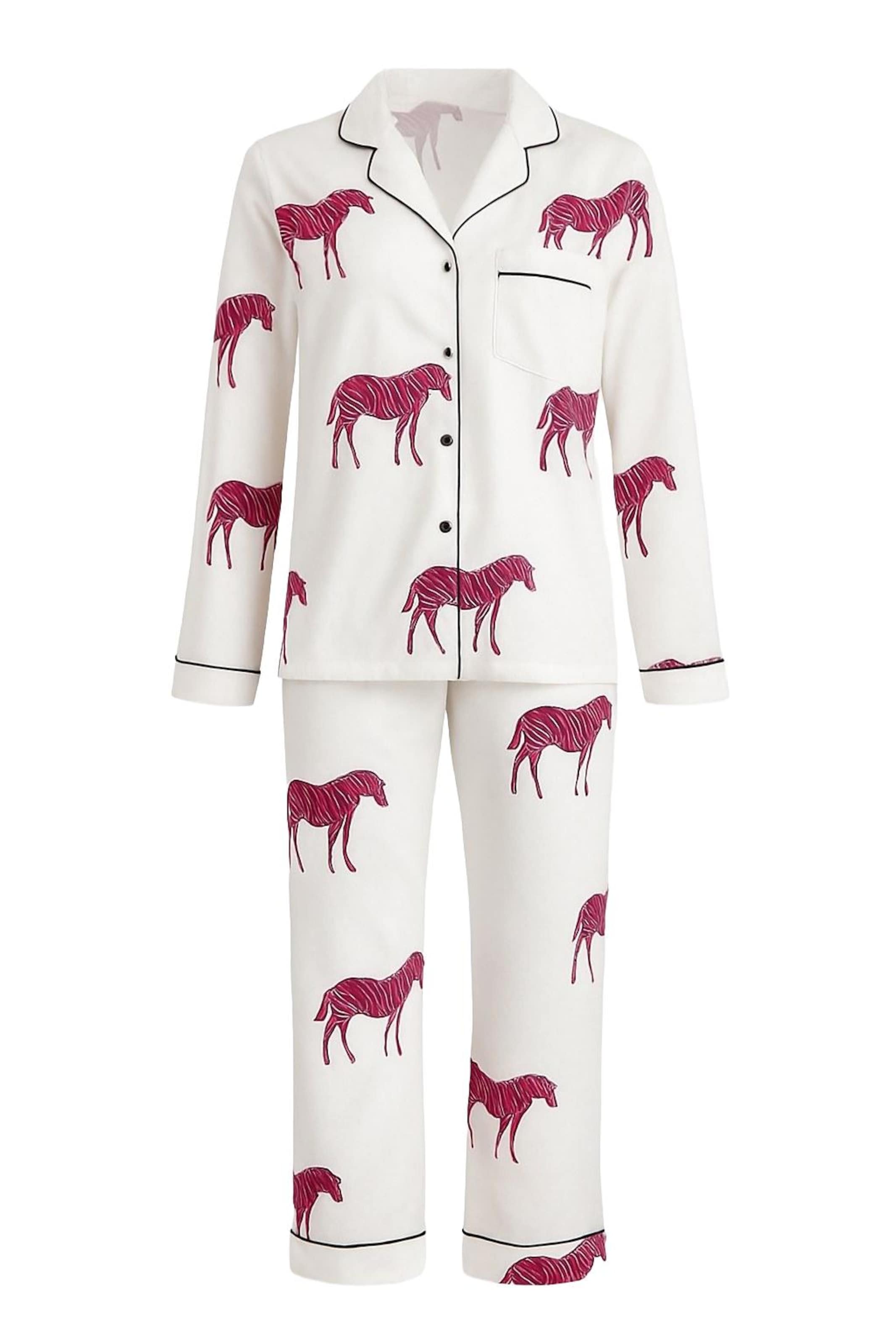 For You Moda Pajama in White: front