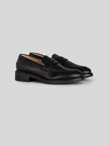 Solari Milano Moccasin in Black