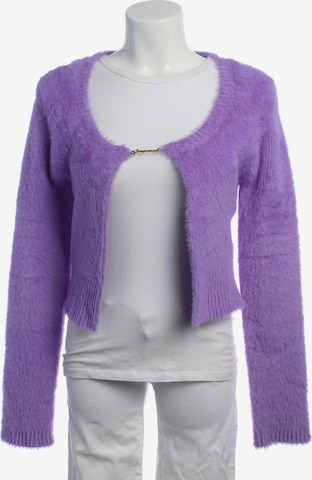Jacquemus Pullover / Strickjacke L in Lila: Vorderseite