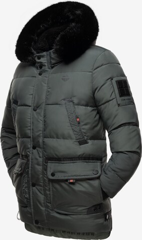 STONE HARBOUR Winter Jacket 'Mironoo' in Green