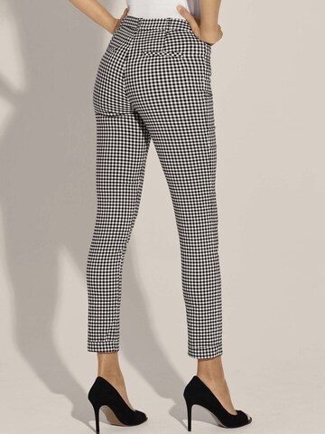 Coupe slim Pantalon MADELEINE en noir