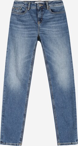 Calvin Klein Jeans Lużny krój Jeansy w kolorze niebieski: przód