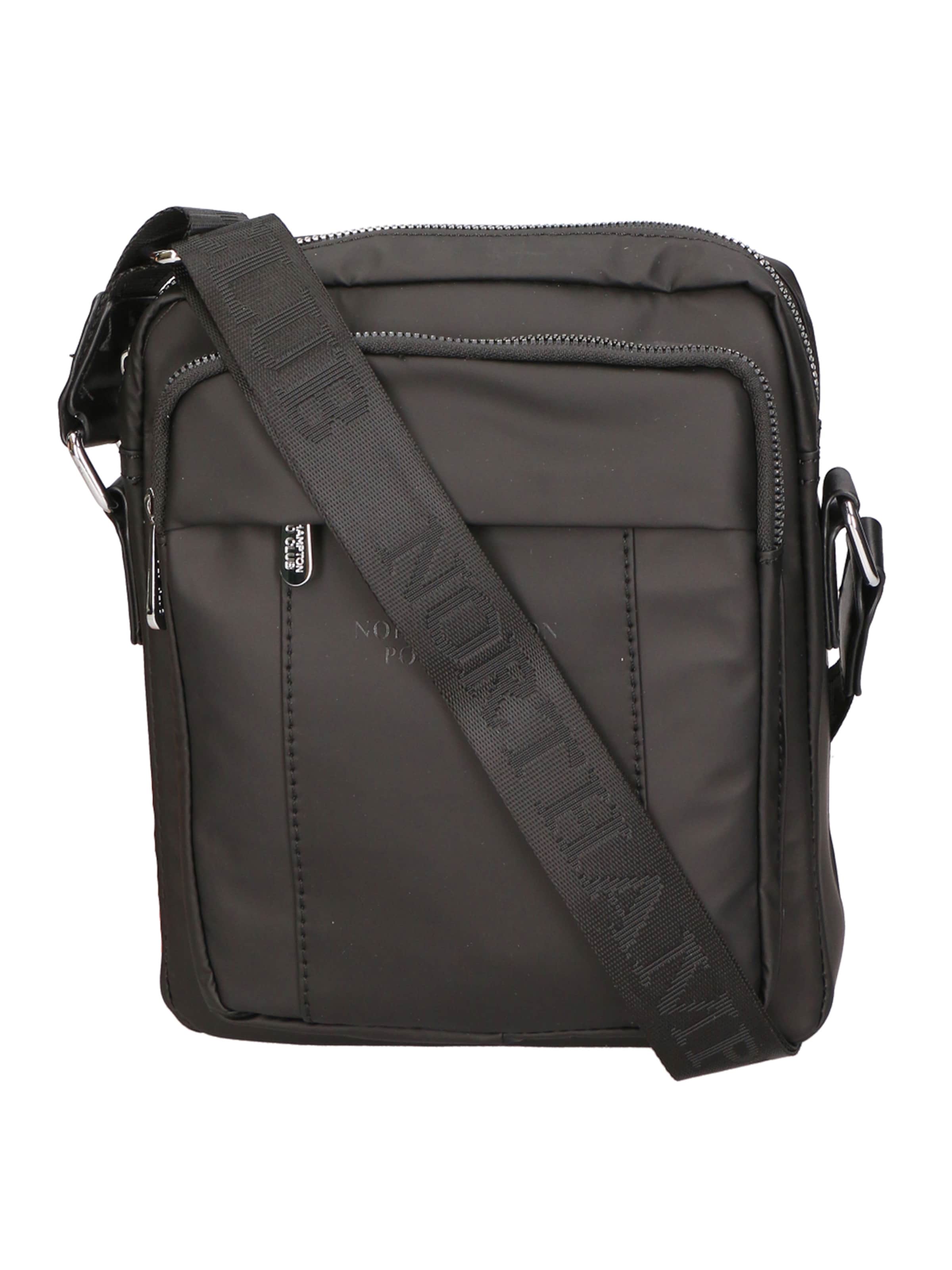 Northampton Polo Club Crossbody bag in Black: front