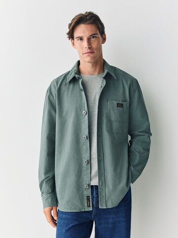 Next Klasický střih Košile – zelená: přední strana