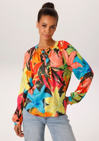 Aniston CASUAL Blouse in Mixed colors: front