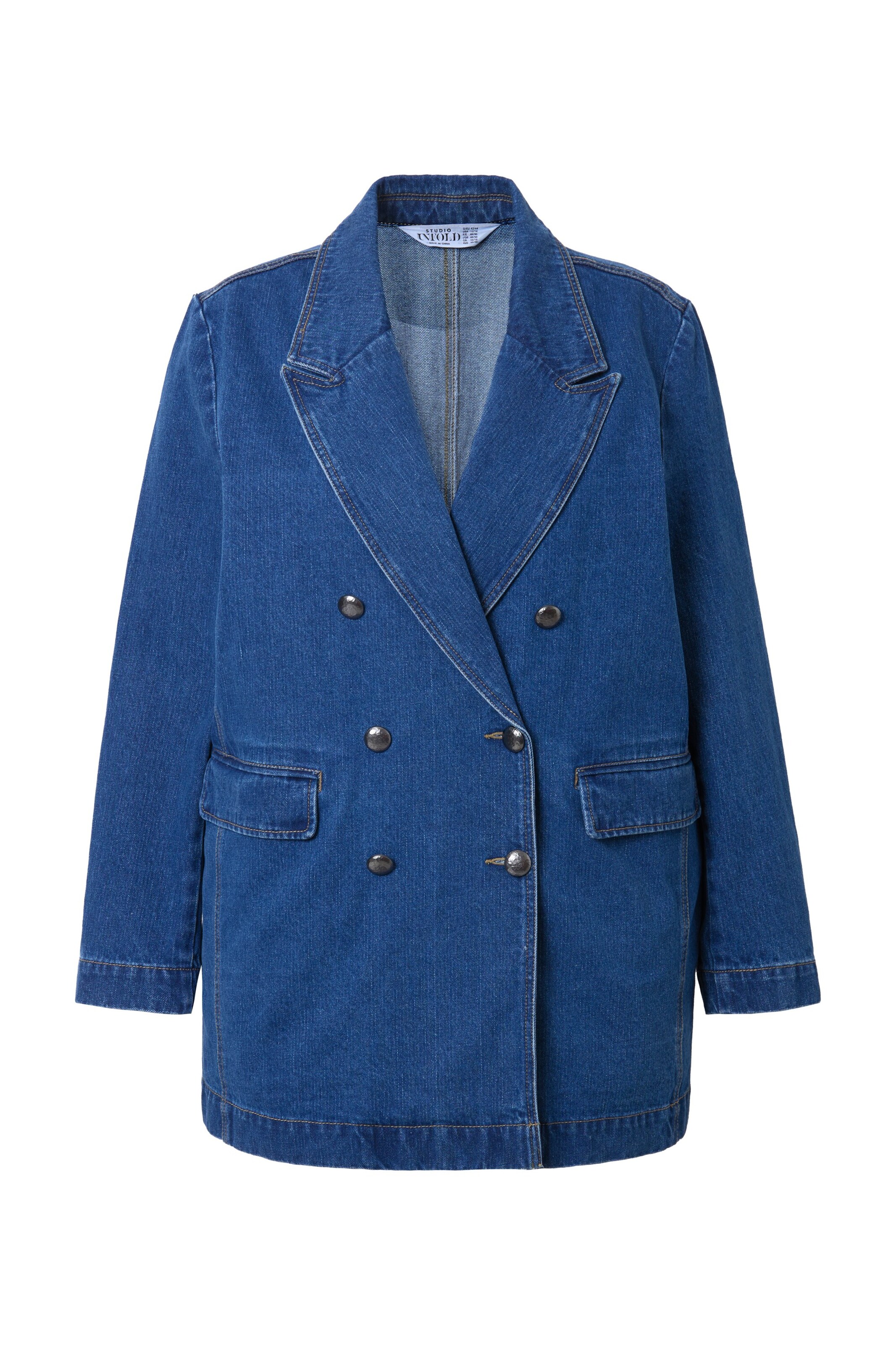 Studio Untold Blazer in Blau: Vorderseite