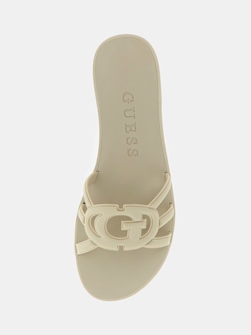 GUESS Pantolette 'Elyho' in Beige