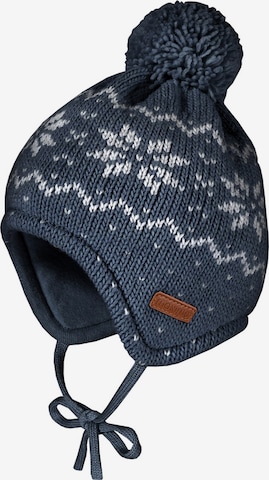 MAXIMO Beanie in Blue: front