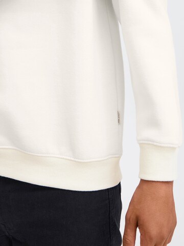 BLEND - Sudadera en blanco