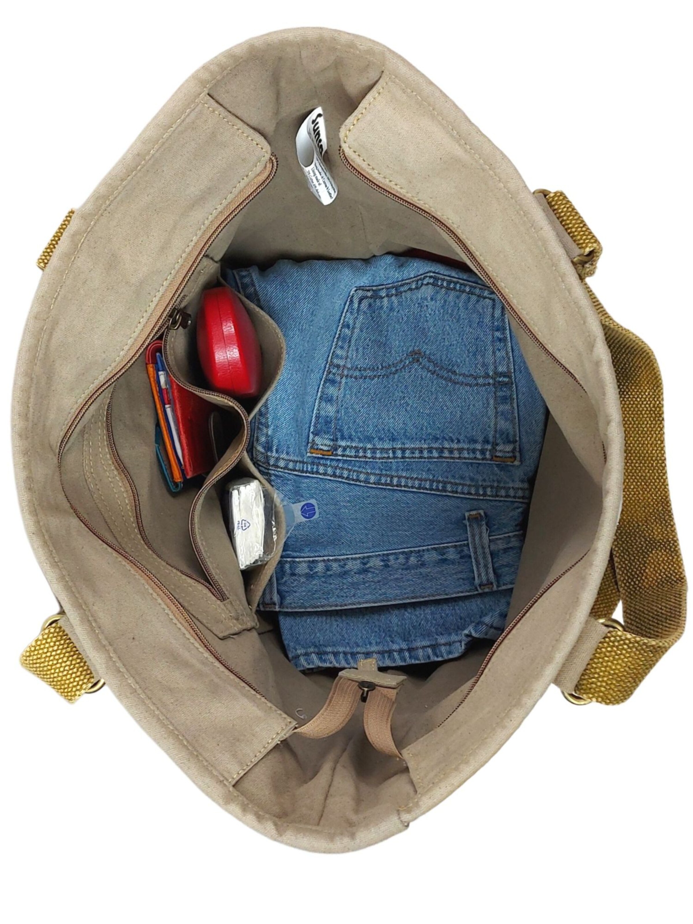 Sunsa Weekender 'Sunsa'‌ in Beige